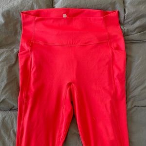 ALL IN MOTION RED YOGA LEGGINGS